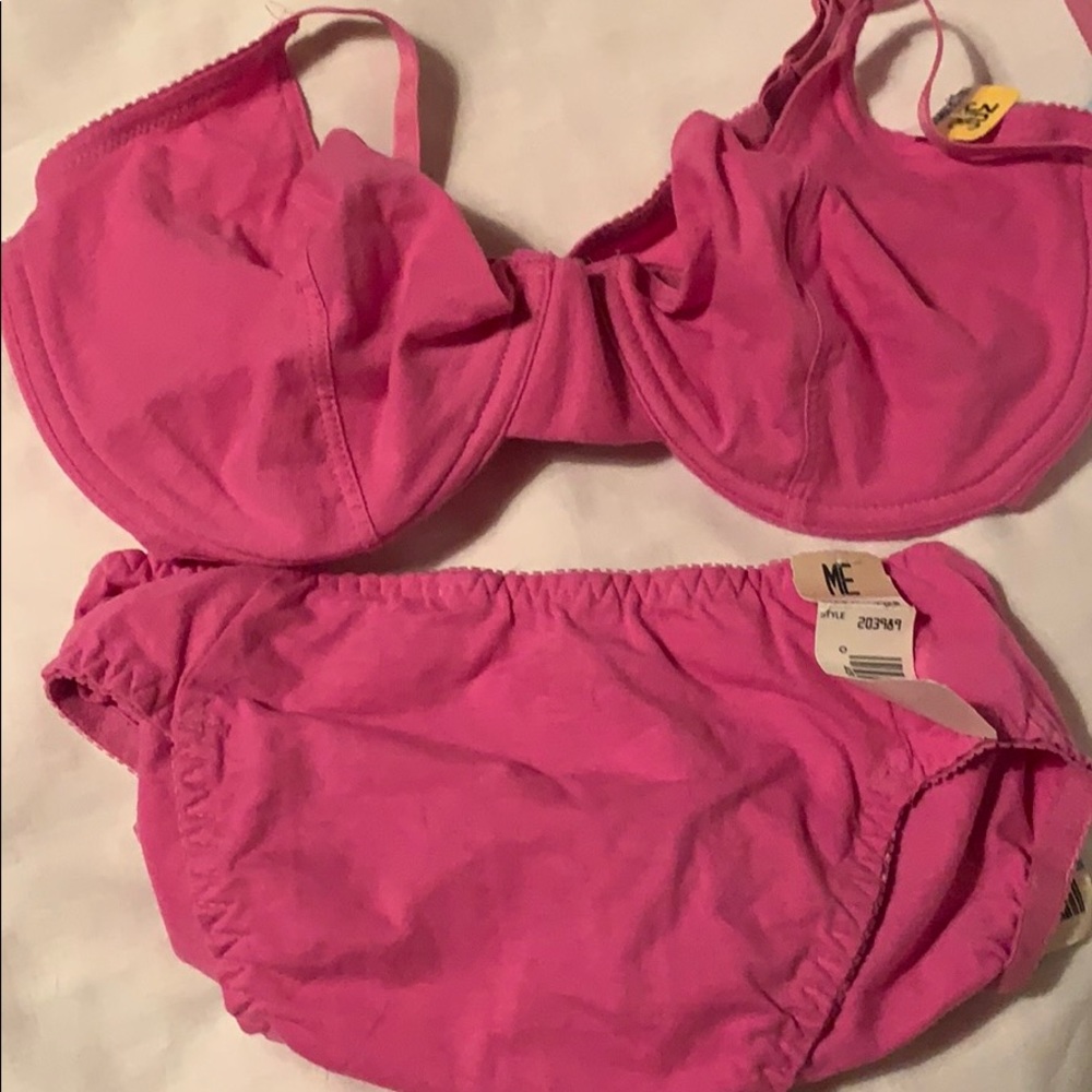 Hot Pink Bra and panty set